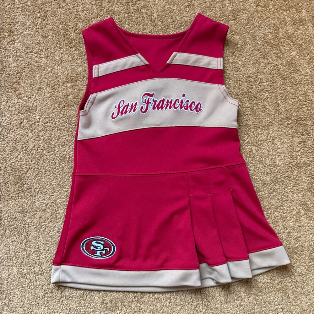 Kids San Francisco 49ers Cheerleader dress